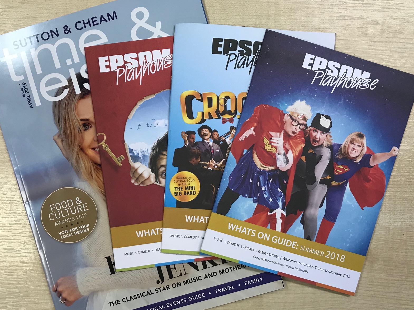 Epsom Playhouse Time & Leisure Media